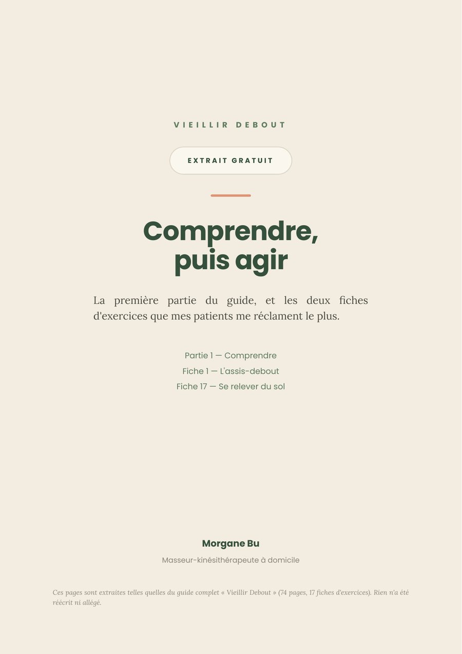 Couverture de l'extrait gratuit « Comprendre, puis agir »
